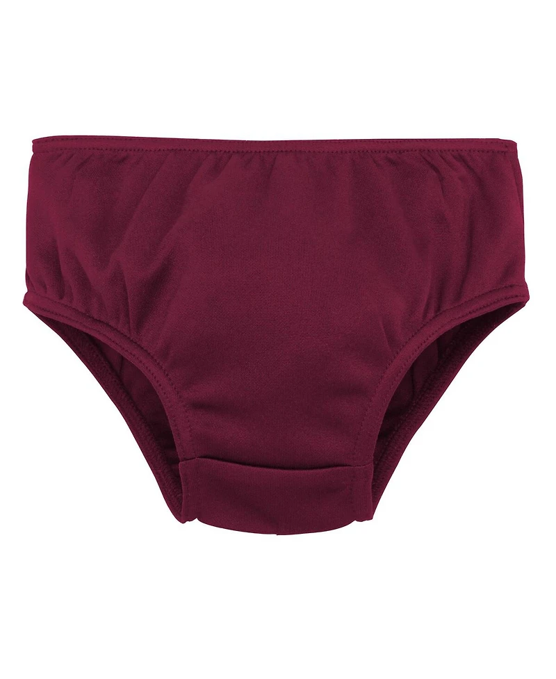 Outerstuff Girls 2-Piece Preschool Garnet Florida State Seminoles Cheer Captain Bloomers Set Jumper Dress