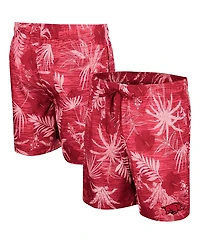 Colosseum Men's Cardinal Arkansas Razorbacks What Else is New Swim Shorts