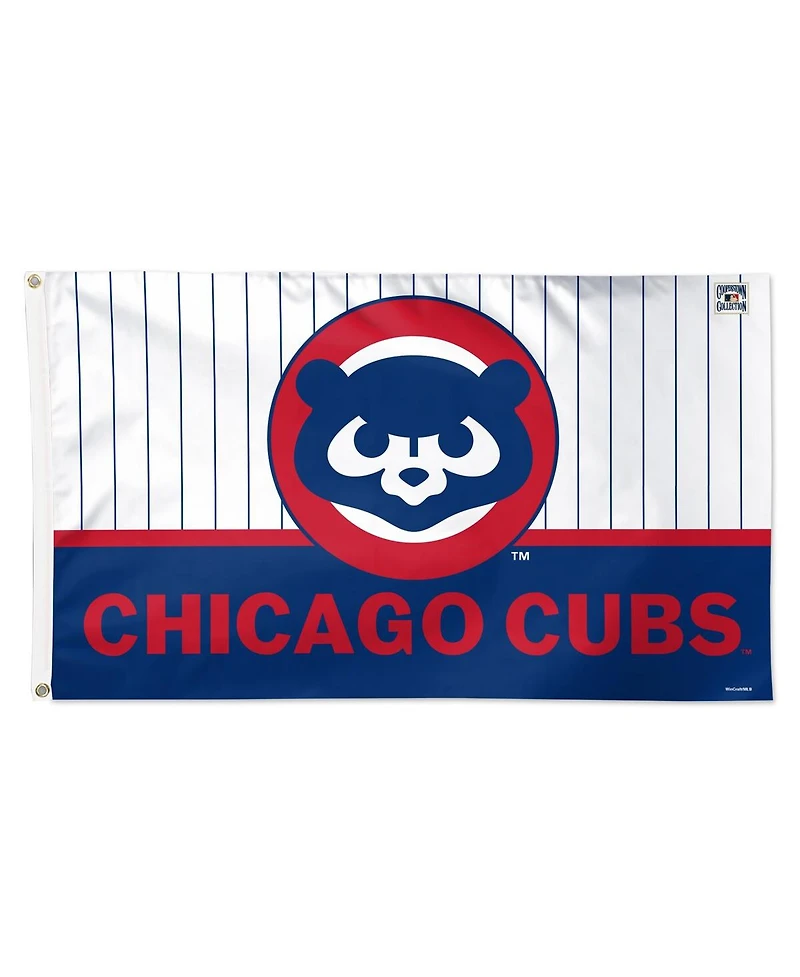 Wincraft Chicago Cubs 3' x 5' Single-Sided Deluxe Pinstripe Flag