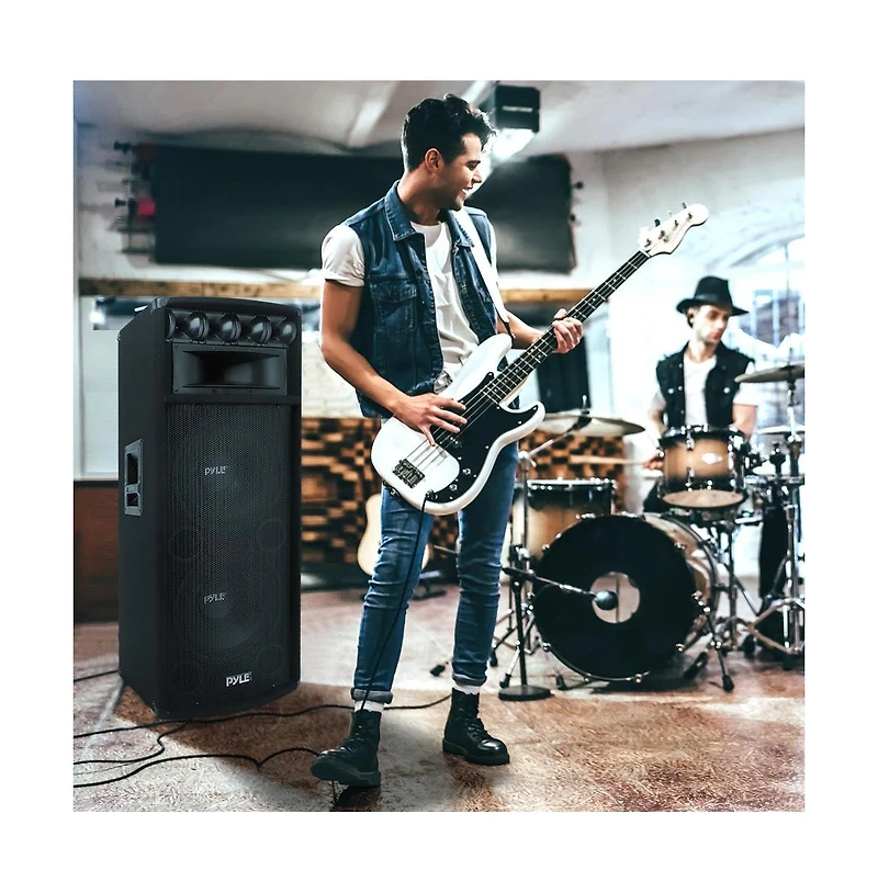 Pyle 1600W Heavy Duty 7 Way Pa Loud-speaker Cabinet