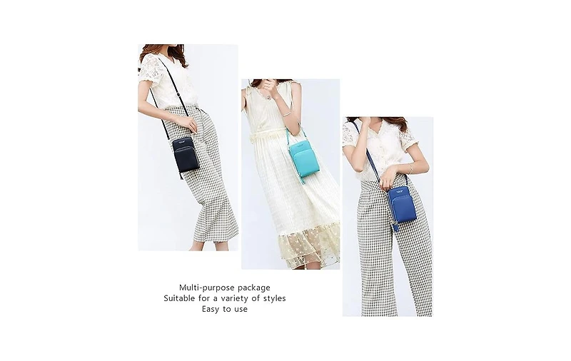 Kemimoto Small Crossbody Cell Phone Bag for Women, Mini Over Shoulder Handbag Purse with Credit Card Slots