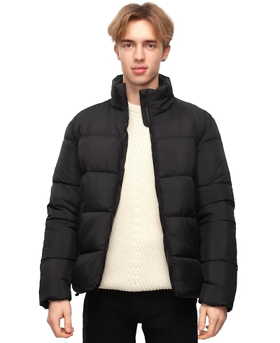 Rokka&Rolla Men's Modern Puffer Jacket