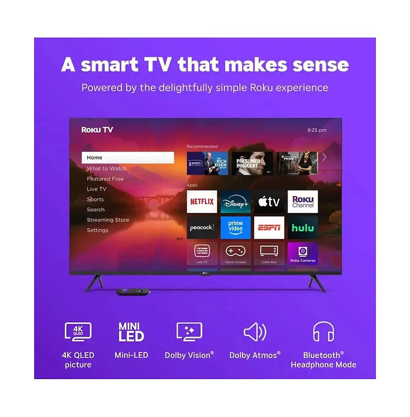 Roku 65" Class Select Series 4K Led Smart Tv - 65R4C5