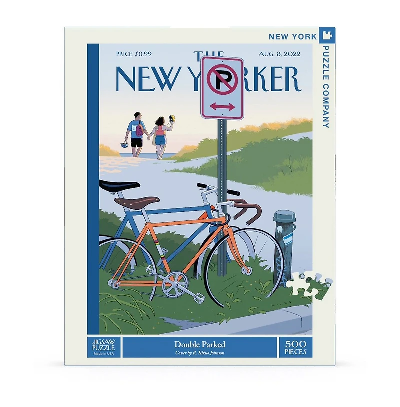 New York Puzzle Company Double Parked 500 Piece Puzzle