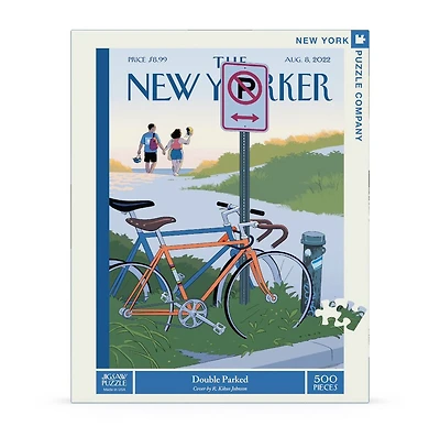 New York Puzzle Company Double Parked 500 Piece Puzzle