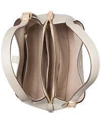 Kate Spade New York Deco Colorblocked Pebbled Leather Shoulder Bag