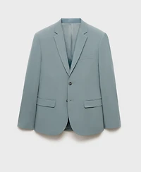 Mango Men's Stretch Fabric Super Slim-Fit Suit Jacket