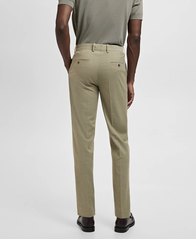 Mango Men's Milan Slim-Fit Suit Pants