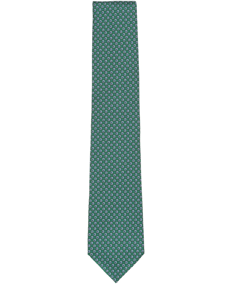 Club Room Men's Belmont Neat Pattern Tie, Macy's Exclusive