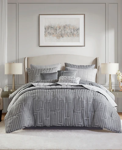 Madison Park Royce Luxury Jacquard 10-Pc. Comforter Set