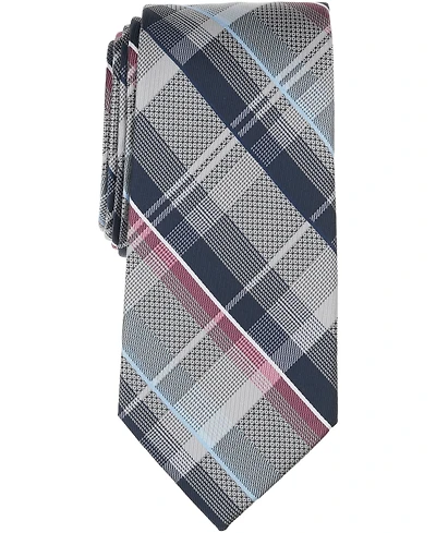 Perry Ellis Portfolio Men's Brody Plaid Pattern Classic Tie