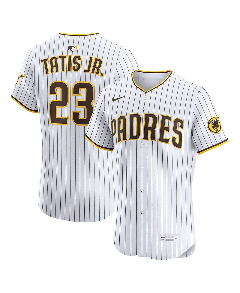 Nike Men's Fernando Tatis Jr. White San Diego Padres Home Elite Jersey