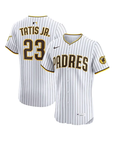 Nike Men's Fernando Tatis Jr. White San Diego Padres Home Elite Jersey