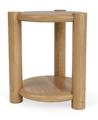 Tao 21" Taos Solid Oak Chairside Table