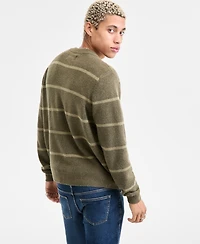 Sun + Stone Men's Long-Sleeve Scotty Stripe Cardigan, Macy's Exclusive