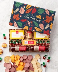Hickory Farms Fall Savory Farmhouse Gift Box, 14 Piece