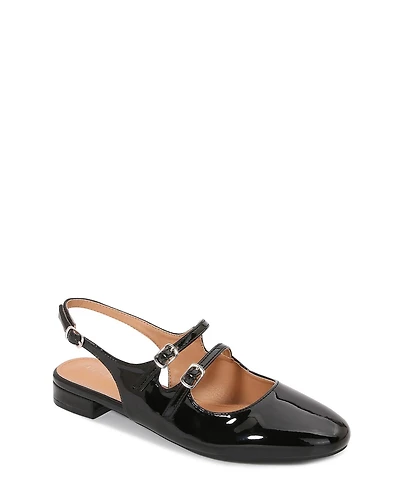 Berness Rosalie Double-Strap Mary Jane Flats