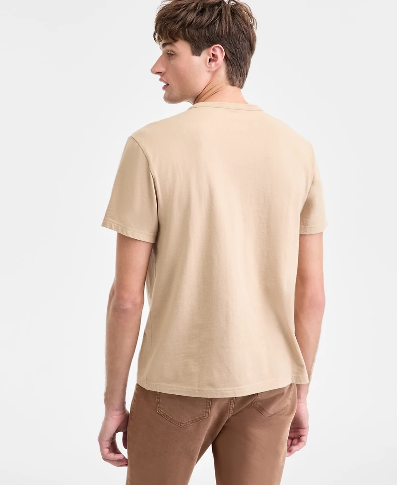 Sun + Stone Men's Short-Sleeve Mesa Stripe Graphic Cotton T-Shirt, Macy's Exclusive