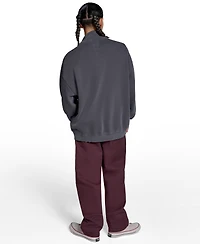 Converse Men's Loose Fit Sneaker Patch Sweatshirt