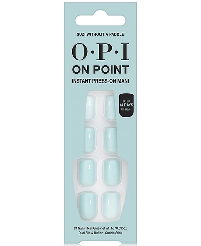 Opi On Point Instant Press-On Mani - Suzi Without A Paddle
