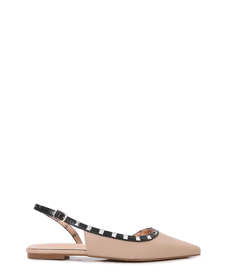 Berness OdinaPyramid Stud Flats