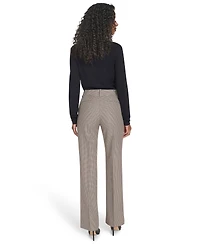 Tommy Hilfiger Women's Houndstooth Bootcut Trousers