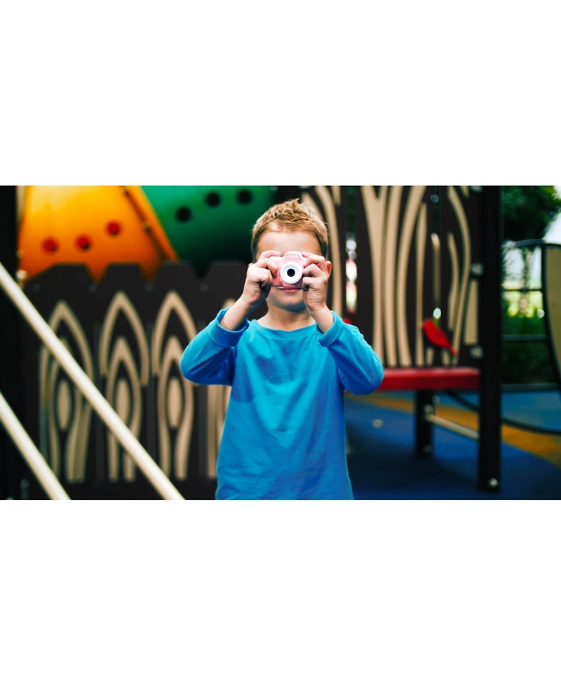 myFirst Camera 3 () Kids Digital Camera, Video Camera for Toddlers, 16MP 1080HD Video, MicroSD Card, Selfie & Macro Lens