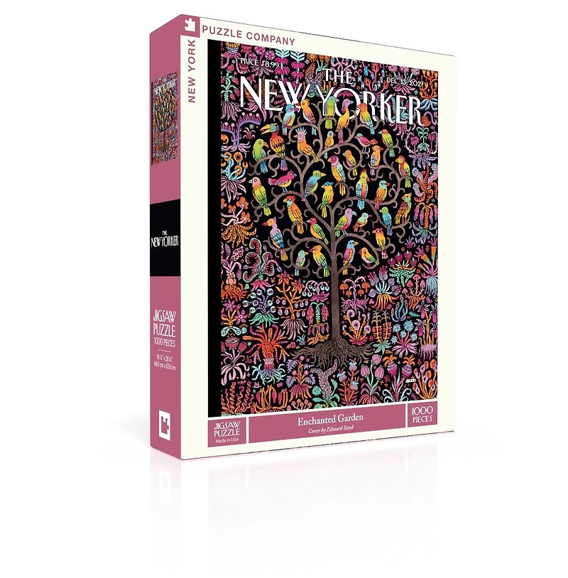 New York Puzzle Company Enchanted Garden 1000 Piece Puzzle