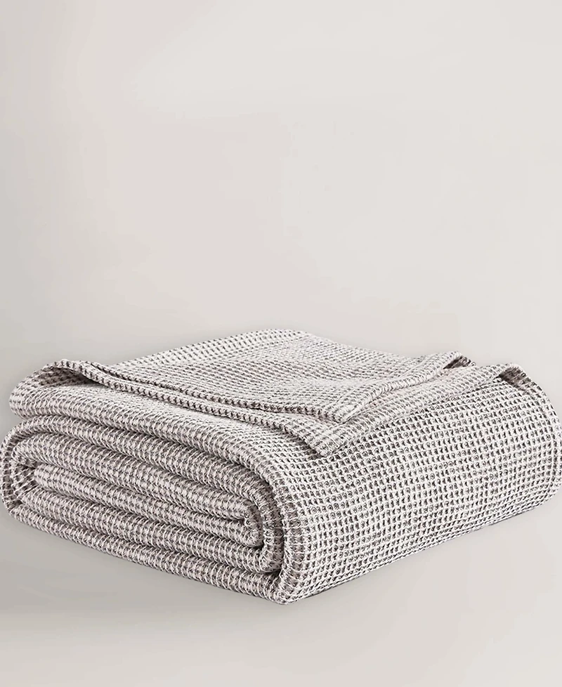 Organic Cotton Washed Waffle Blanket