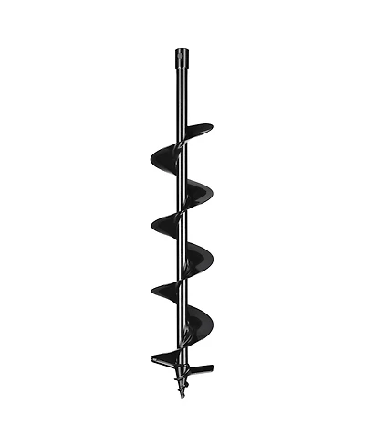 Yescom 6" Earth Auger Drill Bit Bulb Planter Tool for Planting Flower Fence Post Umbrella Hole Digger Gardening Project
