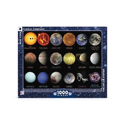 New York Puzzle Company The Solar System 1000 Piece Puzzle