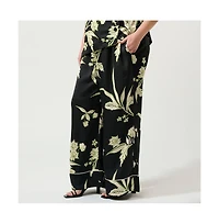 Estelle Baia Wide Leg Satin Pant