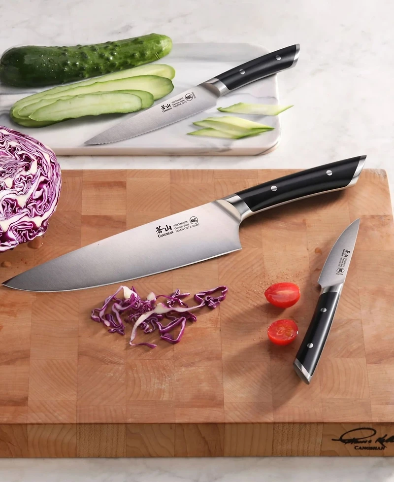 Cangshan Helena Series 3-Pc. Starter Knife Set