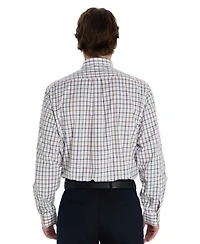 Club Room Men's Windowpane Plaid Shirt, Macy's Exclusive