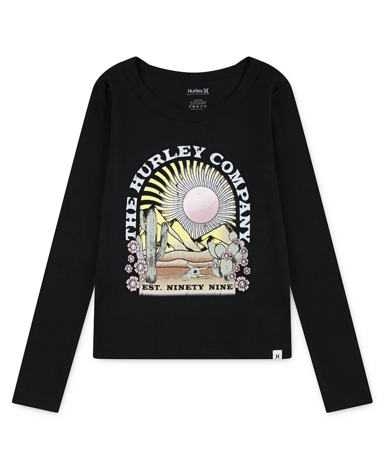 Hurley Big Girls Sun Valley T-Shirt