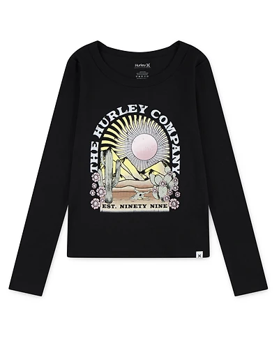 Hurley Big Girls Sun Valley T-Shirt