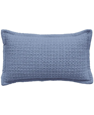 Vibhsa Honeycomb Handwoven Decorative Pillow, 14" x 24"