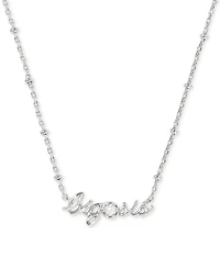 Kendra Scott Big Sis Short Pendant Necklace, 19"