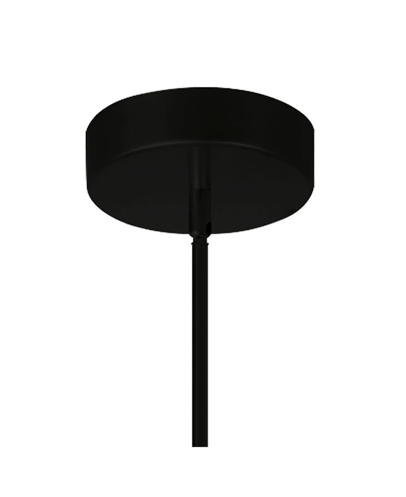 Cwi Lighting 36.5" Metal Oskil Led Integrated Chandelier