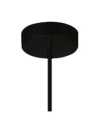 Cwi Lighting 36.5" Metal Oskil Led Integrated Chandelier