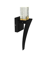 Cwi Lighting 16" Metal Catania Led Integrated Wall Light