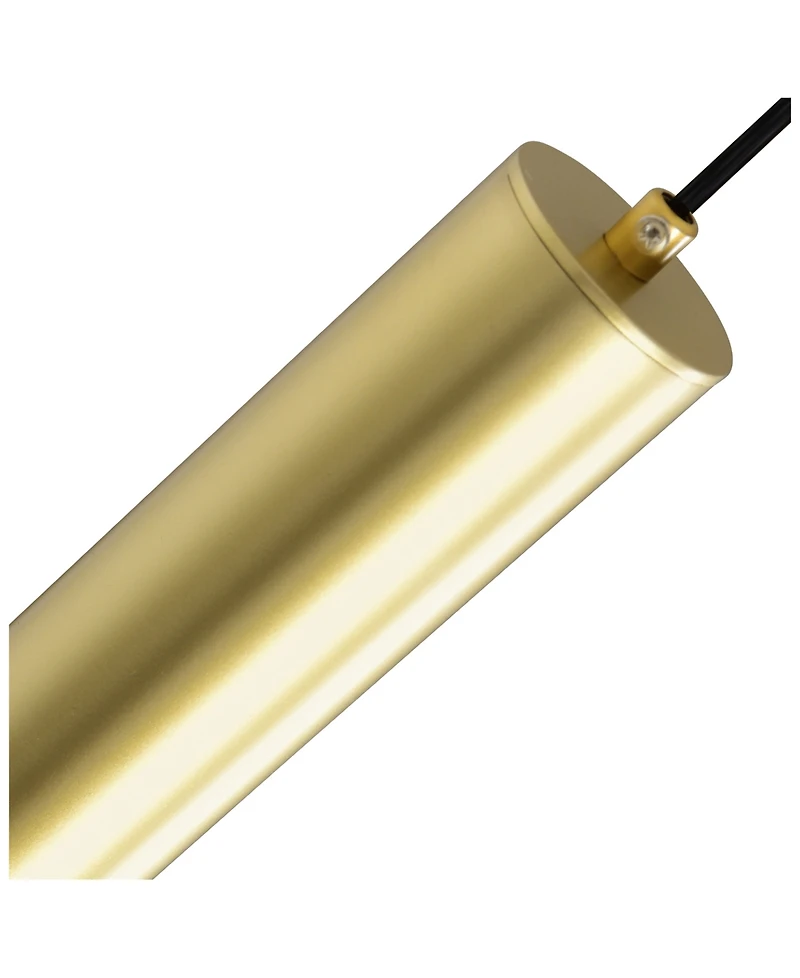 Cwi Lighting 15.5" Metal Lena Led Integrated Mini Pendant