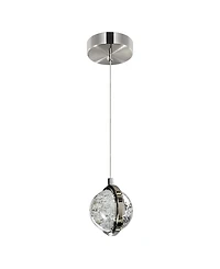 Cwi Lighting 8" Metal Salvador Led Integrated Pendant
