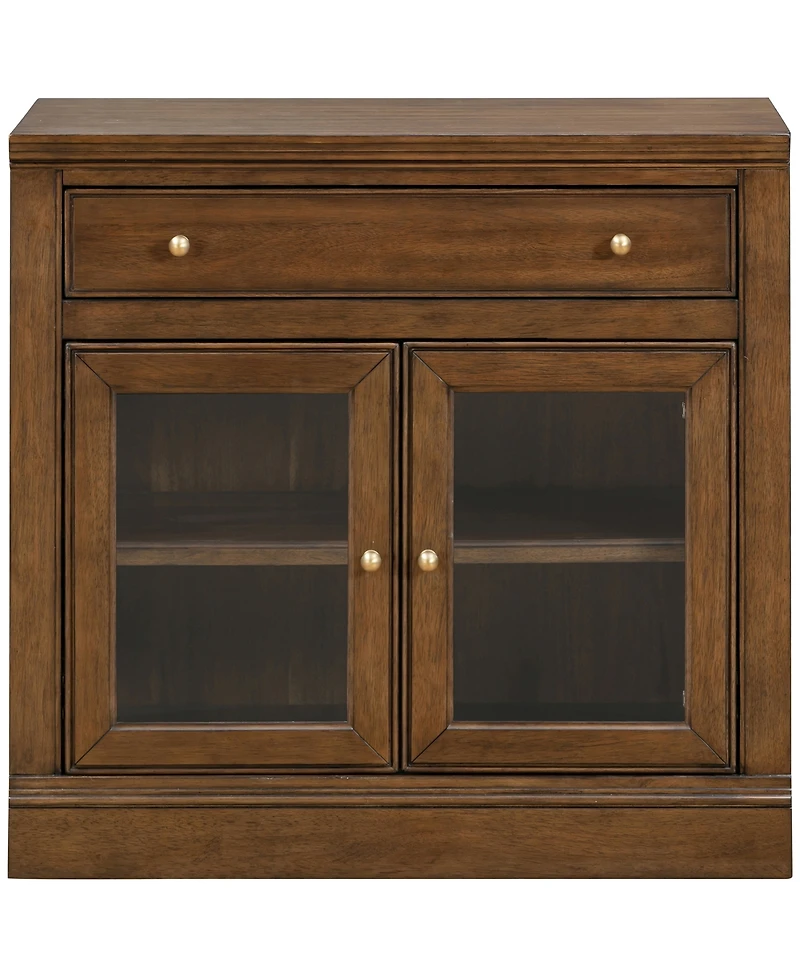 Furniture 31" Wooden Amren 2 Door Base with Drawer