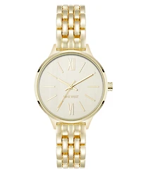 Anne Klein Women's Quartz Essential Gold-Tone Metal Alloy Watch, 34mm