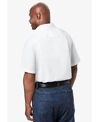 KingSize Big & Tall Wrinkle-Free Short-Sleeve Dress Shirt