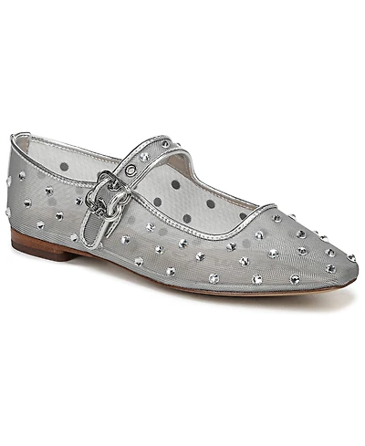 Sam Edelman Women's Michaela Shine Mary Jane Flats