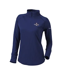 Columbia Women's Navy Houston Astros 2022 World Series Champions Flop Shot Half-Zip Pullover Jacket