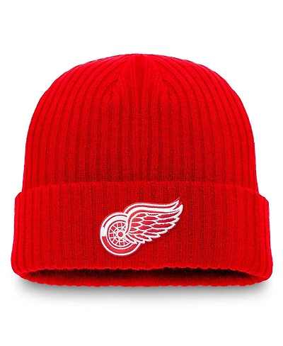 Fanatics Men's Red Detroit Red Wings Component Cuffed Knit Hat