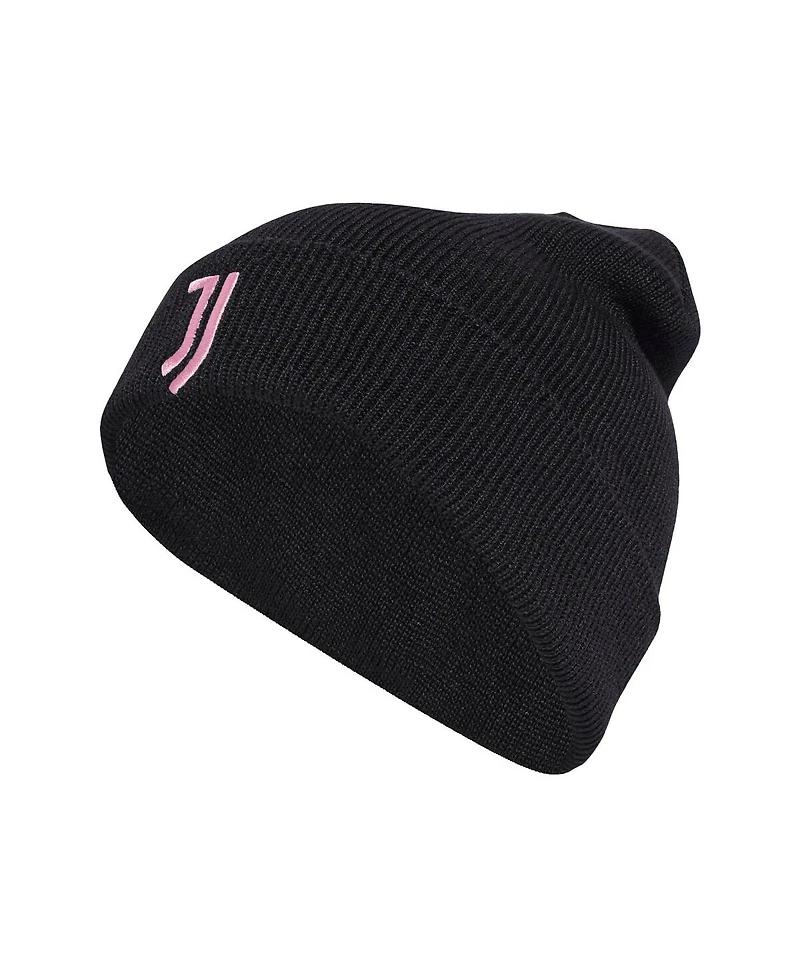 Adidas Men's and Women's Black Juventus Cuffed Knit Hat